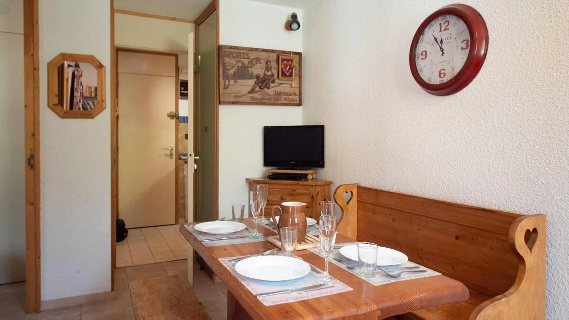 Studio Divisible Valmorel 5 Personnes Avec Balcon Et Parking Optionnel - Fr-1-291-814 法国