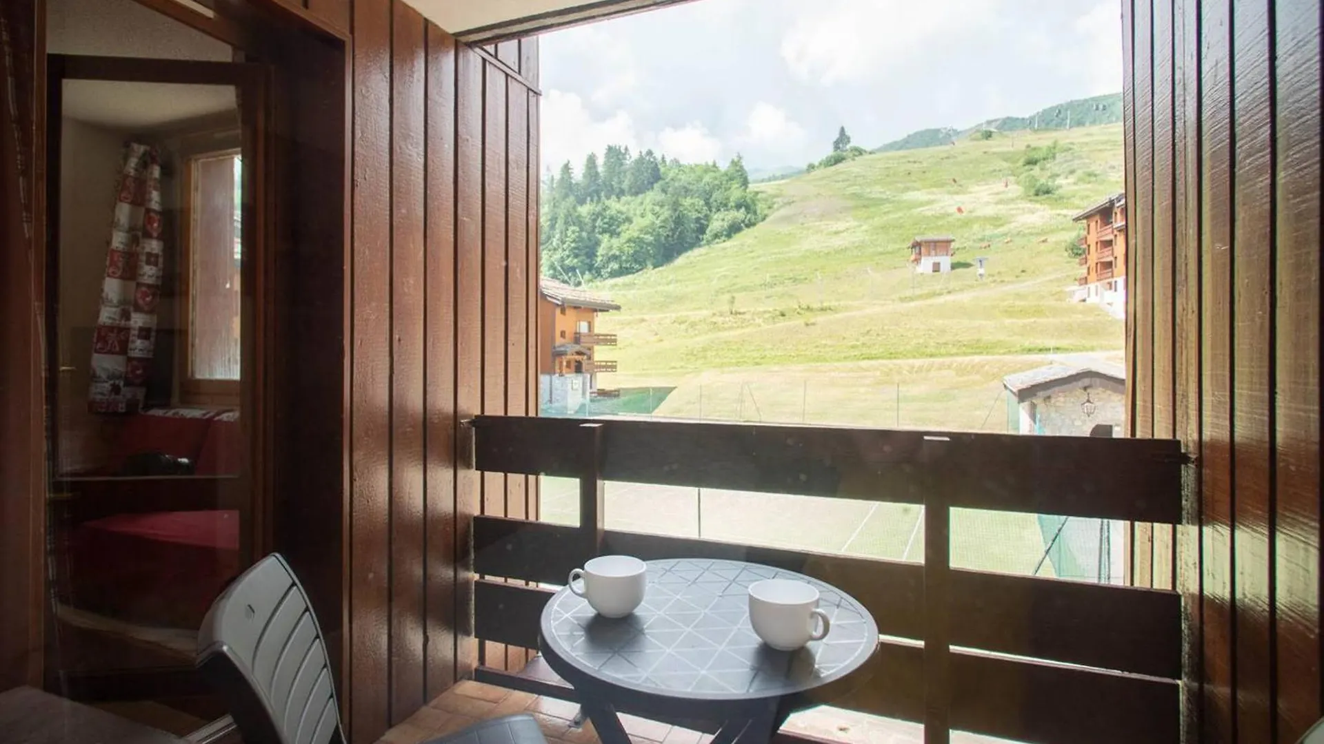 公寓 Studio Divisible Valmorel 5 Personnes Avec Balcon Et Parking Optionnel - Fr-1-291-814 法国